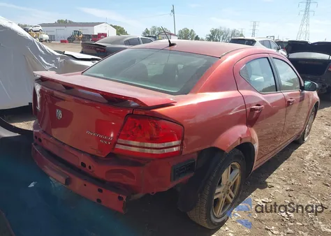2009 Dodge Avenger R/T z USA, uszkodzony, nr VIN 1B3LC56B39N523041